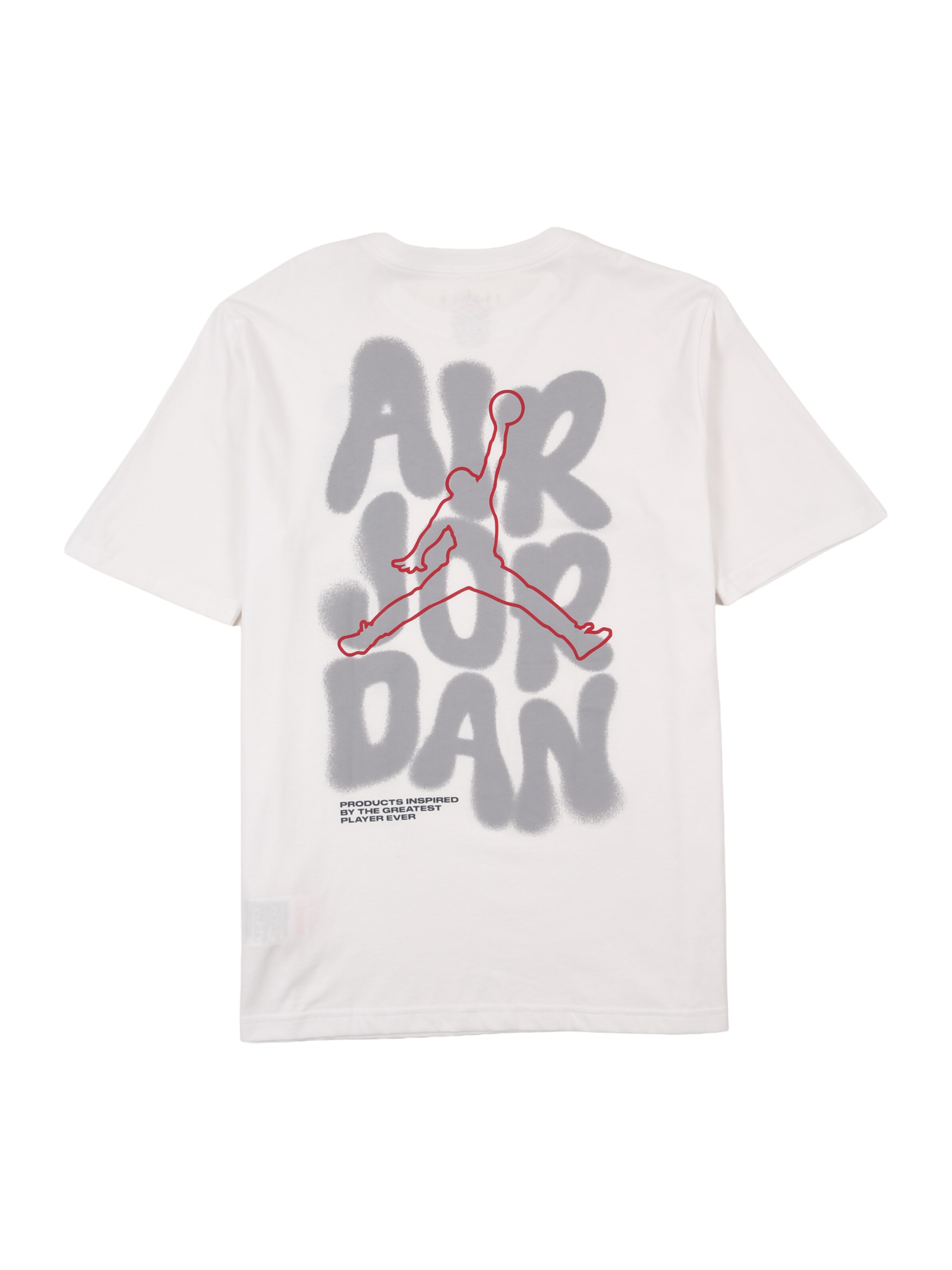 Jordan T-shirt '23 THROW UP' i vit