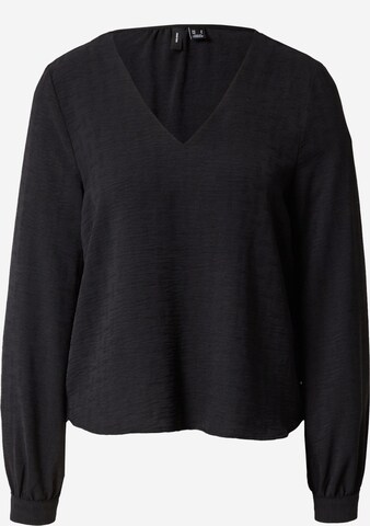 VERO MODA Blouse 'Vana' in Black: front