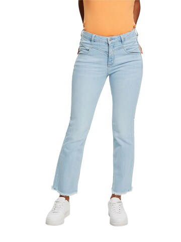 ESPRIT Bootcut Jeans in Blauw