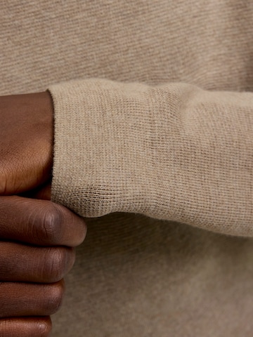 Pull-over 'JWHMILANO' JACK & JONES en beige