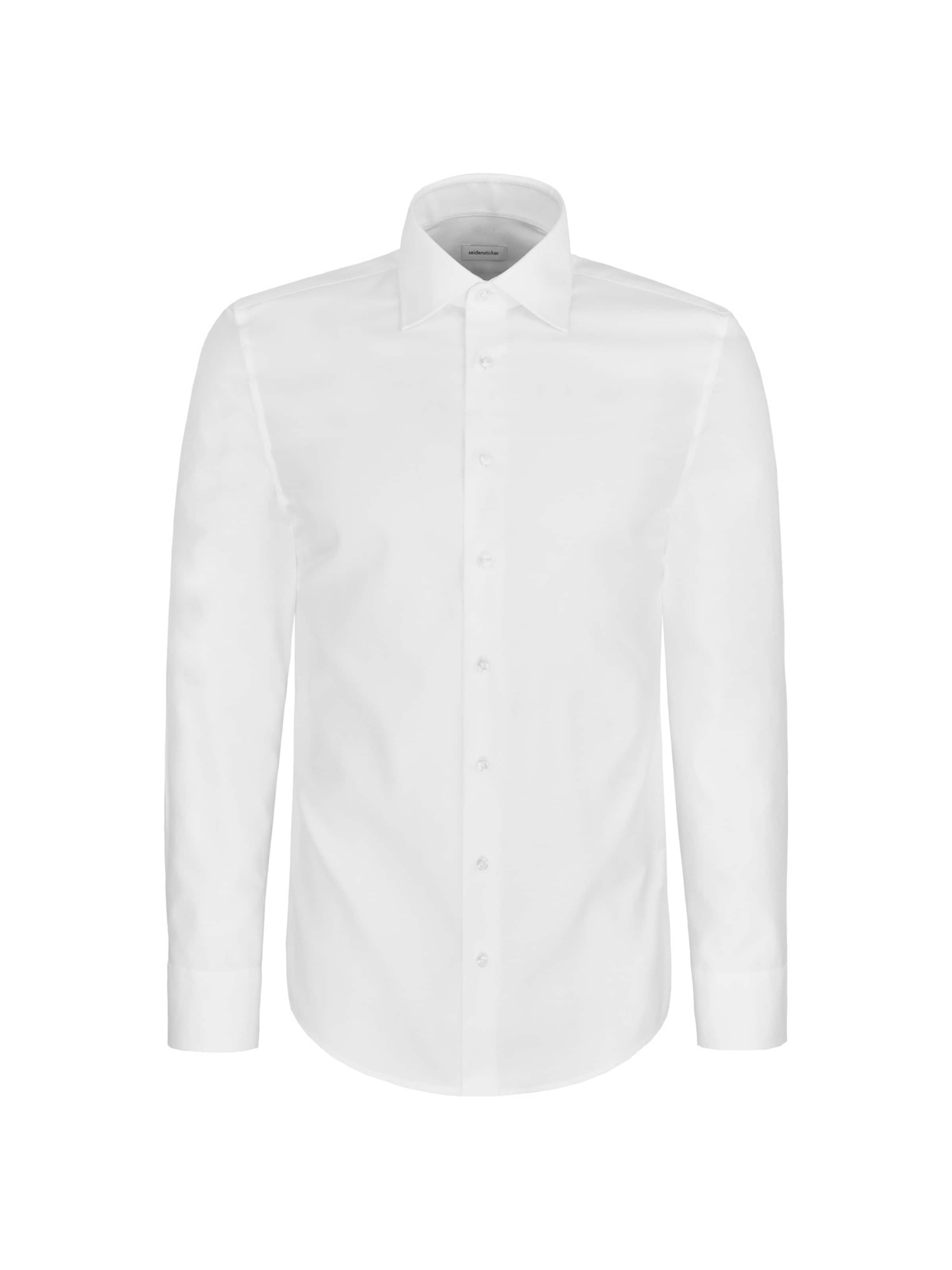 SEIDENSTICKER Chemise business en 38 en blanc, Vue avec produit