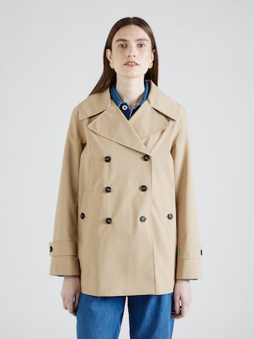 SAVE THE DUCK Between-Seasons Coat 'SOFI' in Beige: front