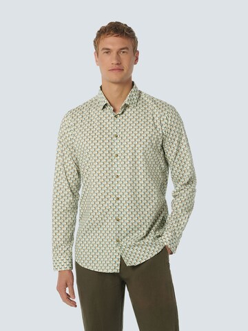 Coupe regular Chemise No Excess en vert : devant