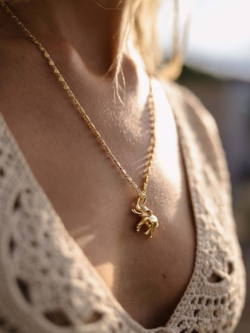 Ciondolo 'Flowing Strength Elefant' di PURELEI in oro