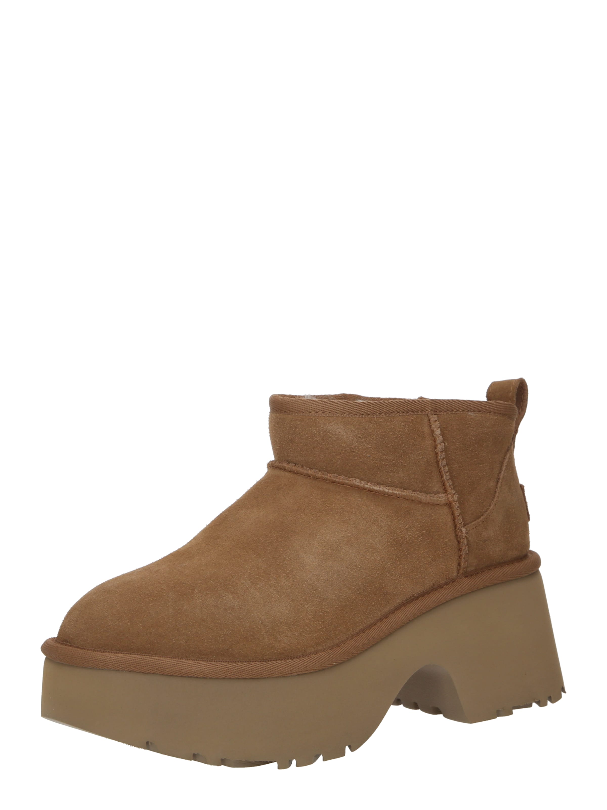 Boots 'Classic Ultra Mini New Heights' UGG en marron : devant