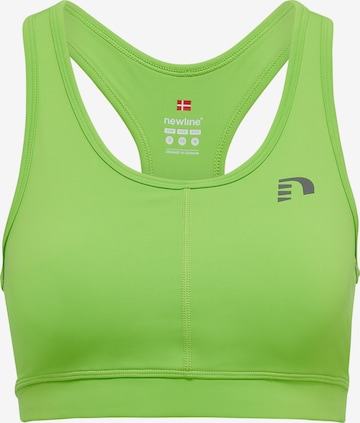 Soutien-gorge de sport Newline en vert : devant