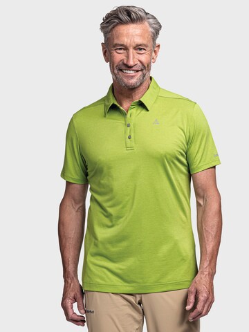 T-Shirt fonctionnel 'Circ Tauron' Schöffel en vert : devant