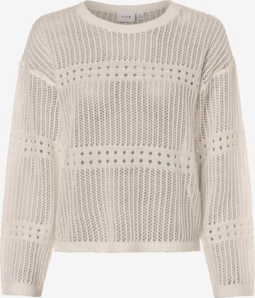 VILA Sweater 'VIJiffy' in Beige: front