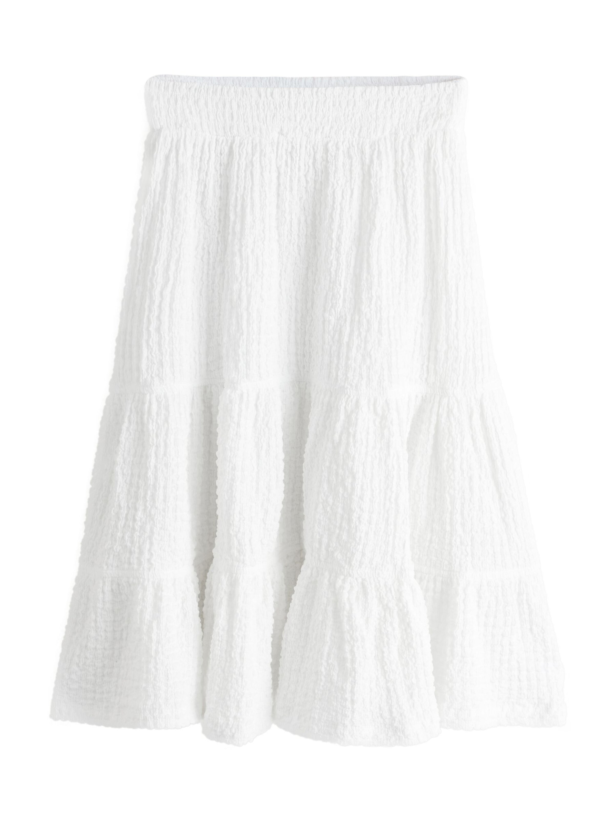 Next - Falda en blanco: frente