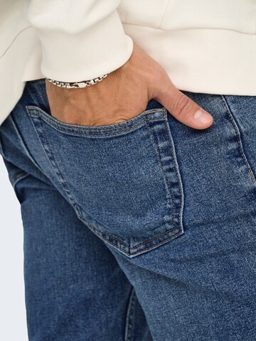 Only & Sons Слим Джинсы 'ONSLoom' в Синий