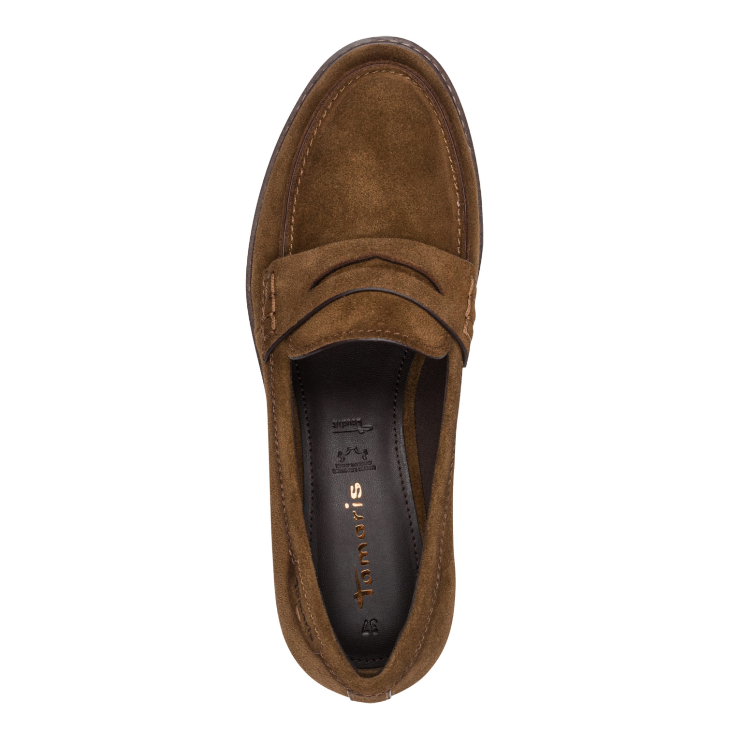 Tamaris Slipper i brun