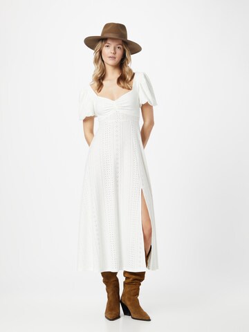 Springfield - Vestido en blanco