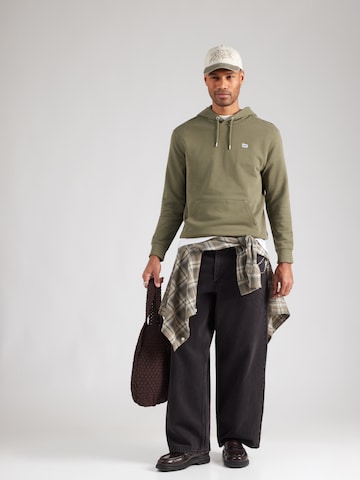 Lee - Sweatshirt 'WOBBLY' em verde