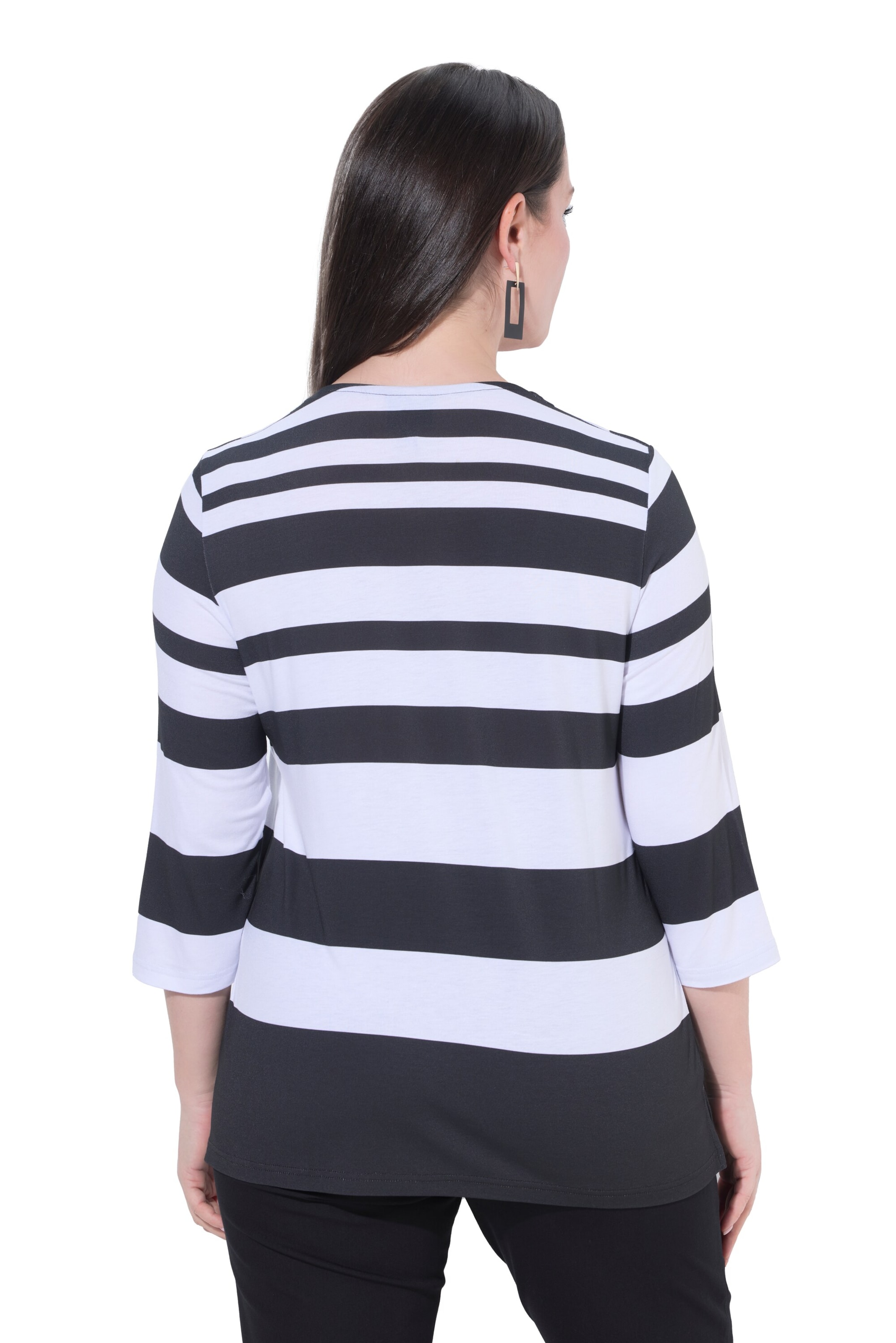 Ulla Popken Shirt in Schwarz