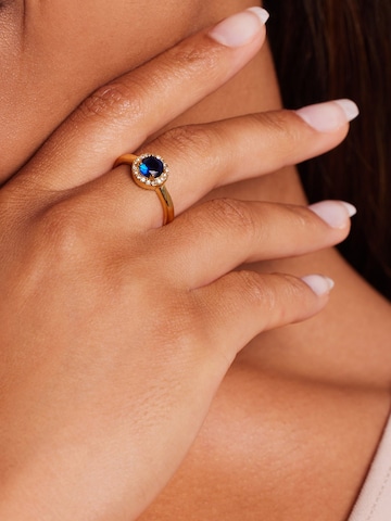 Lucardi Ring in Goud: voorkant
