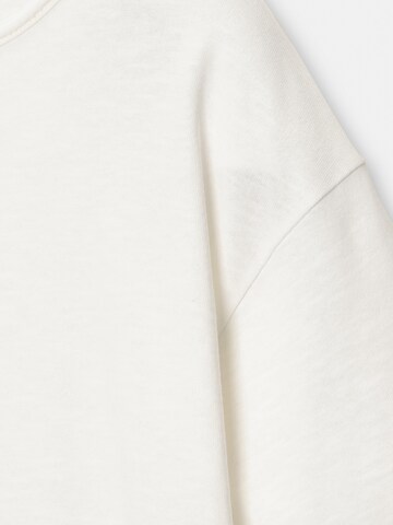T-Shirt Pull&Bear en blanc