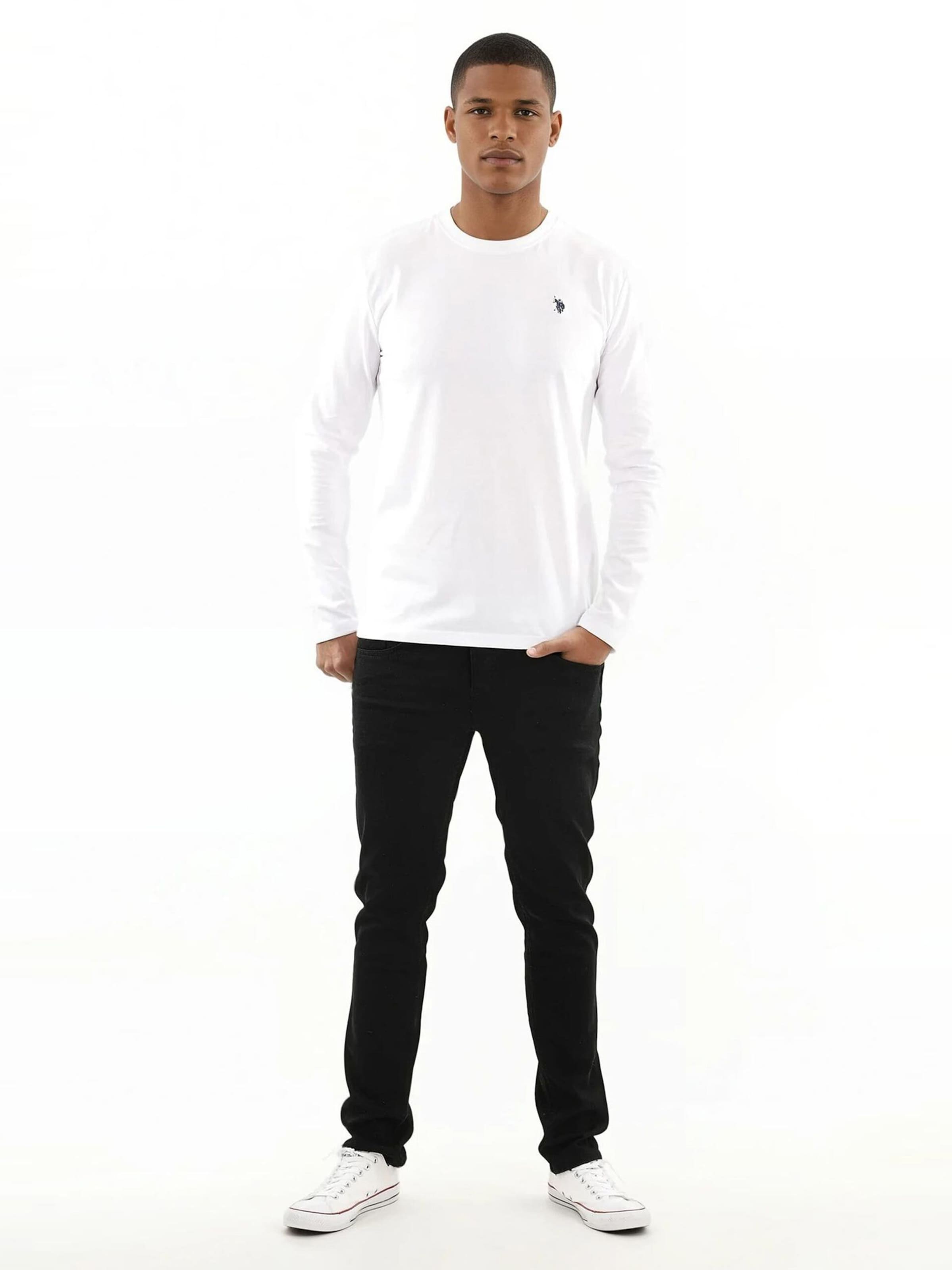 T-Shirt U.S. POLO ASSN. en blanc