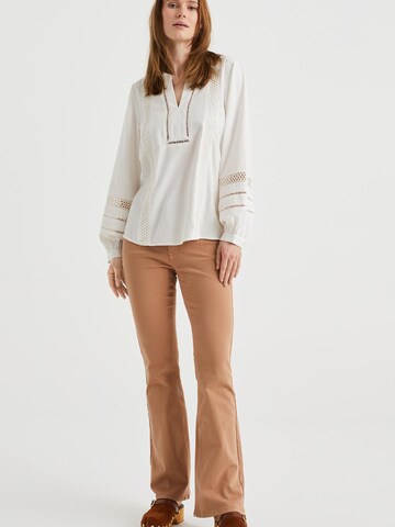 WE Fashion Bluse in Weiß