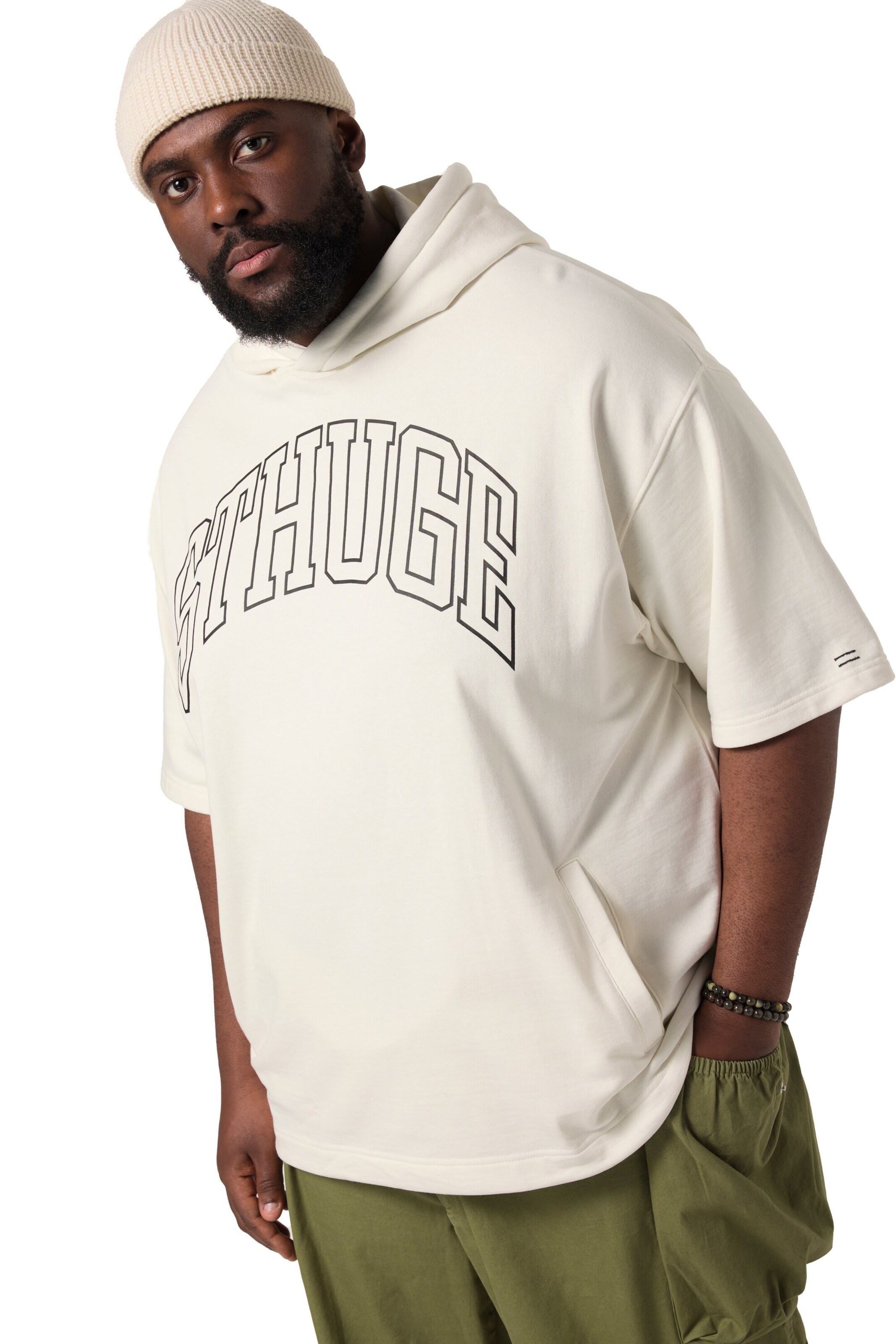 STHUGE Sweatshirt in Beige