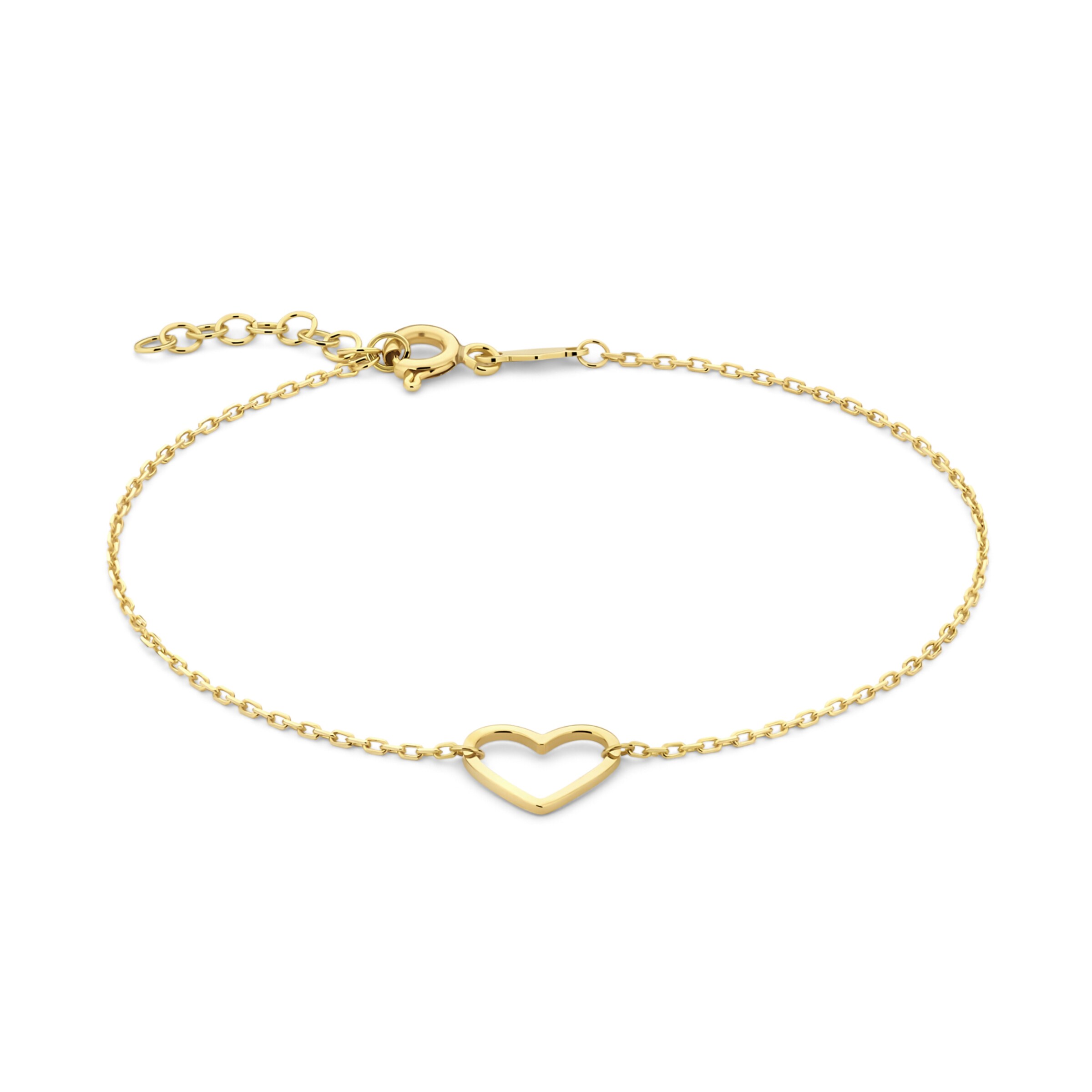 Beloro Jewels Bracelet in Gold: front