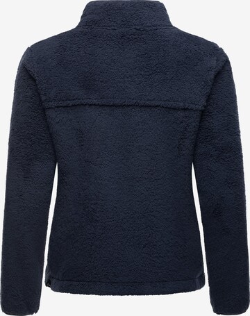 Ragwear Fleece jacket 'Alaris' in Blue