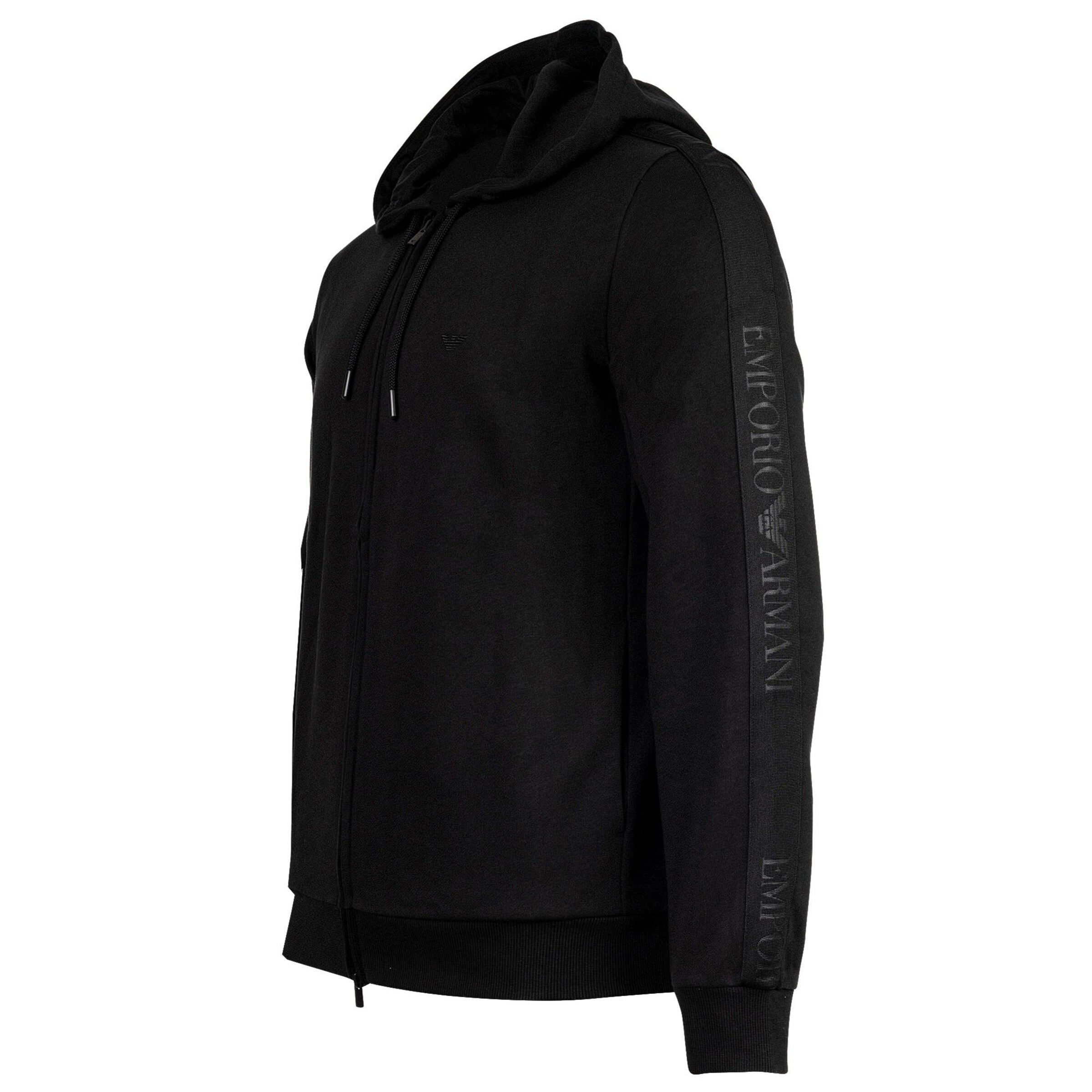 Emporio Armani Sweat jacket in Black