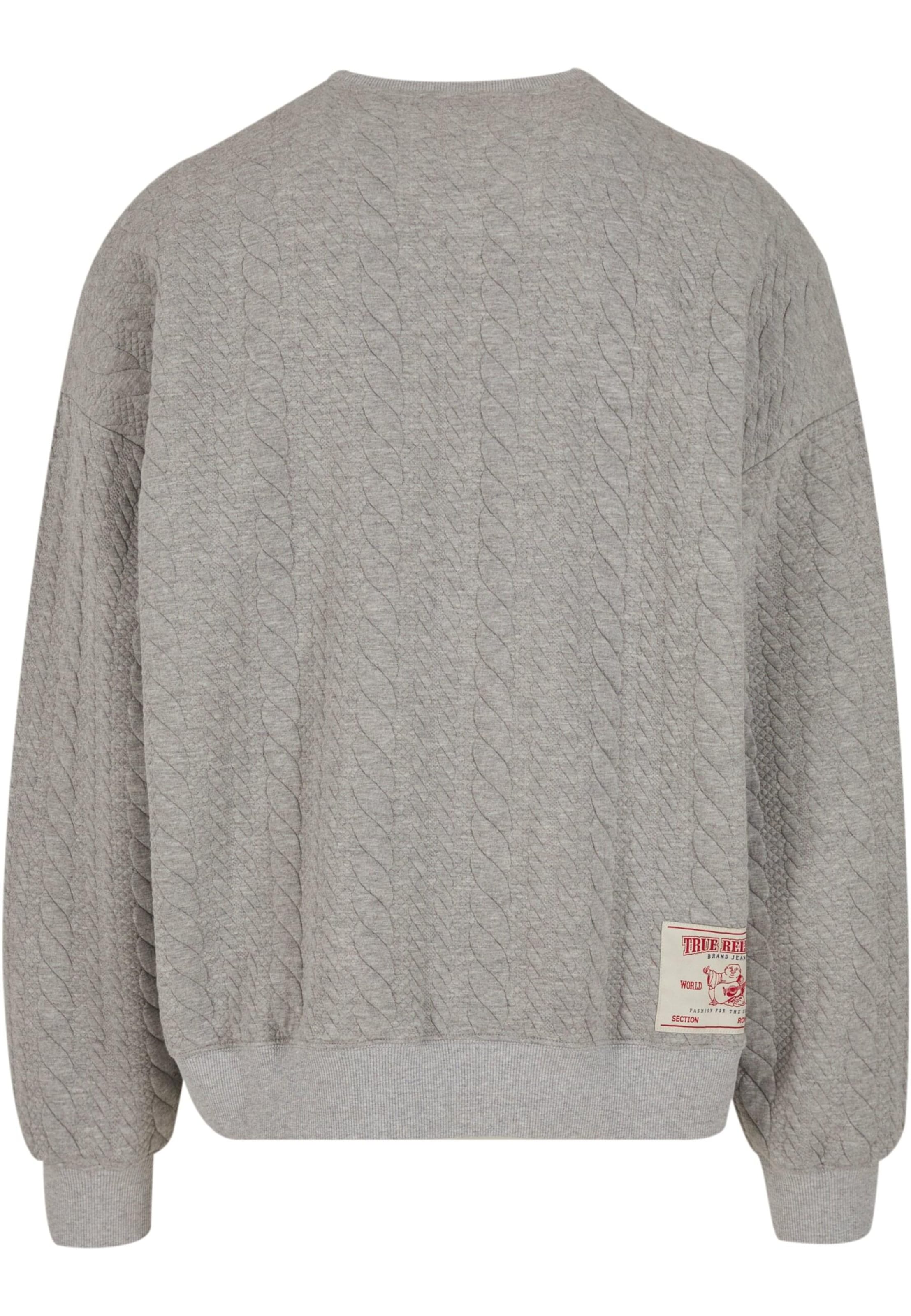 True Religion Mikina – šedá