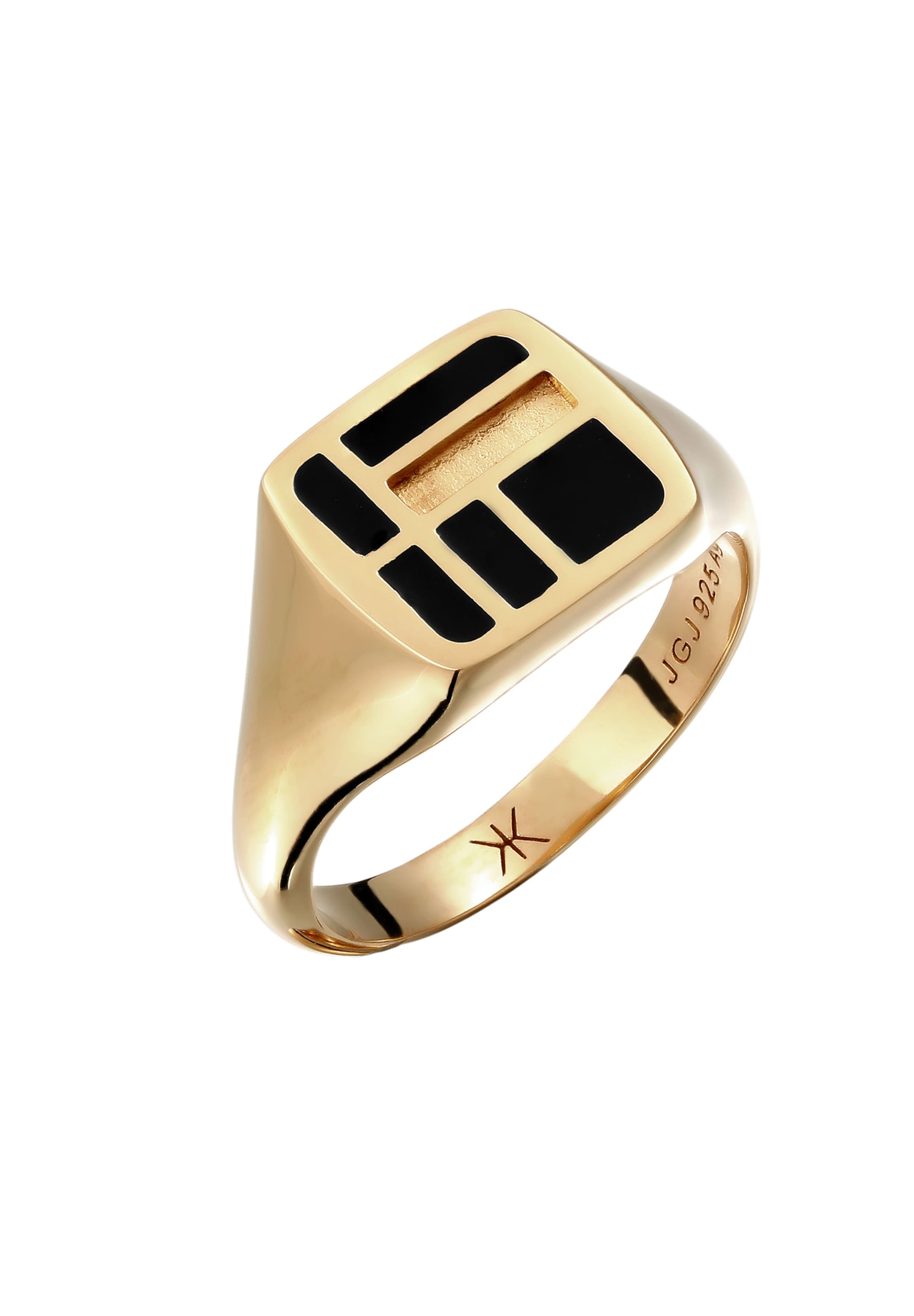 KUZZOI Ring in Gold: Vorderseite