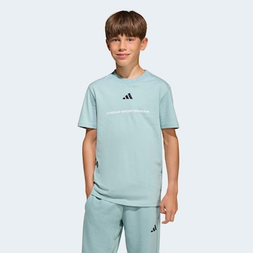 ADIDAS SPORTSWEAR - Camisa funcionais em verde: frente