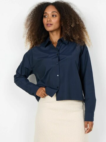 Soyaconcept Shirts ' SC-NETTI ' i blå: forside