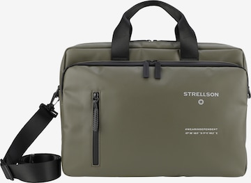 Borsa portadocumenti 'Stockwell 2.0 Charles' di STRELLSON in verde: frontale
