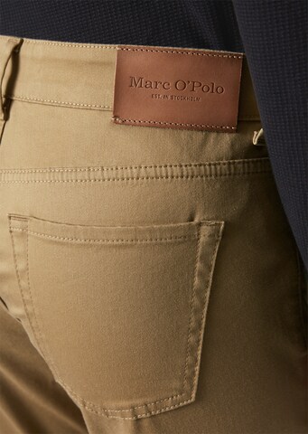 Coupe slim Pantalon 'ALBY' Marc O'Polo en beige