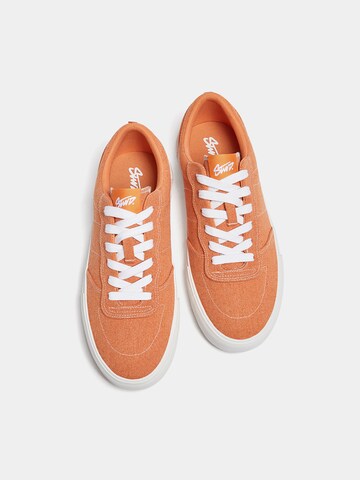 Pull&Bear Låg sneaker i orange