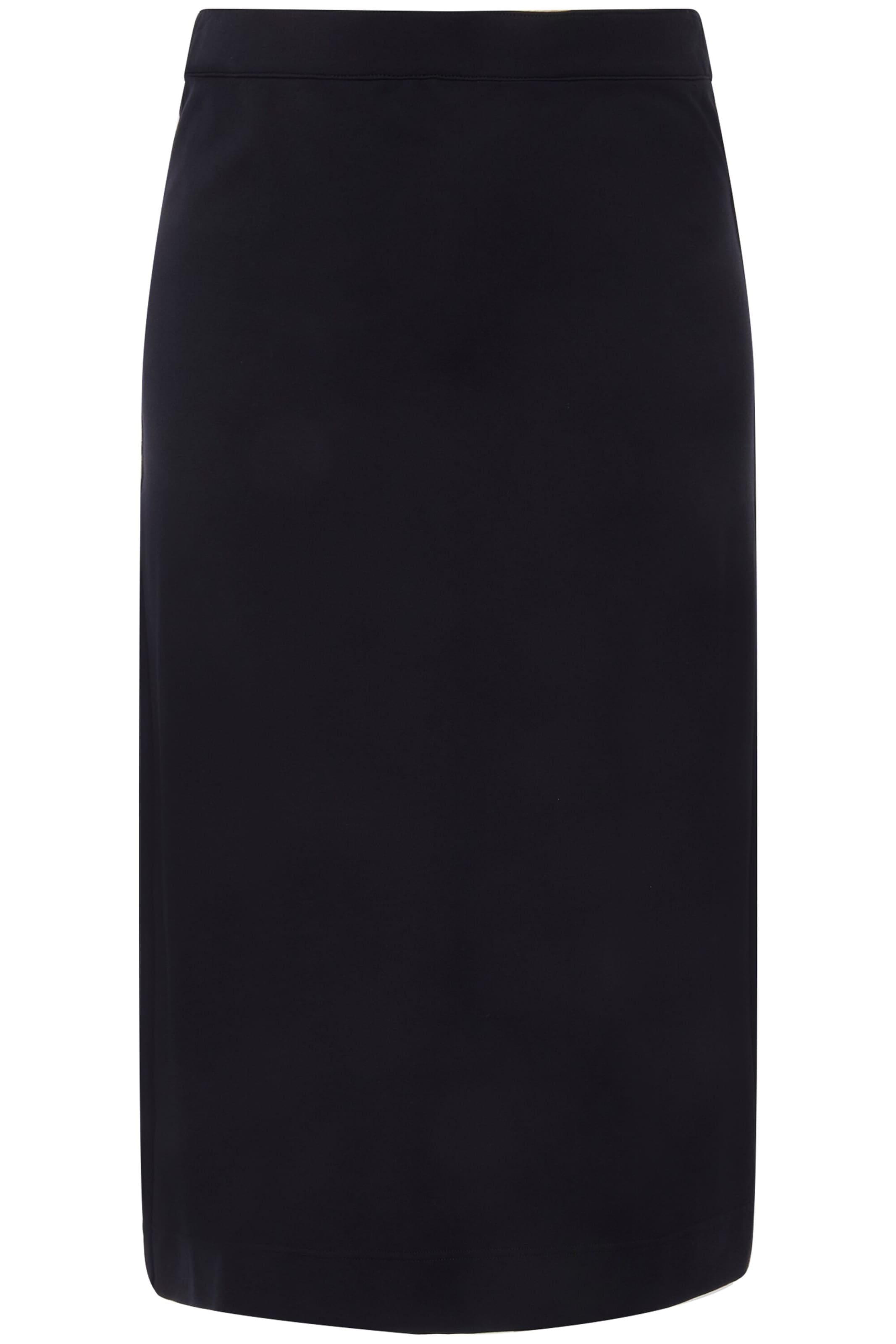 Ulla Popken Rock in Schwarz: Vorderseite