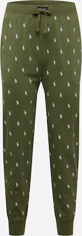 Polo Ralph Lauren Pyžamové kalhoty – zelená: přední strana