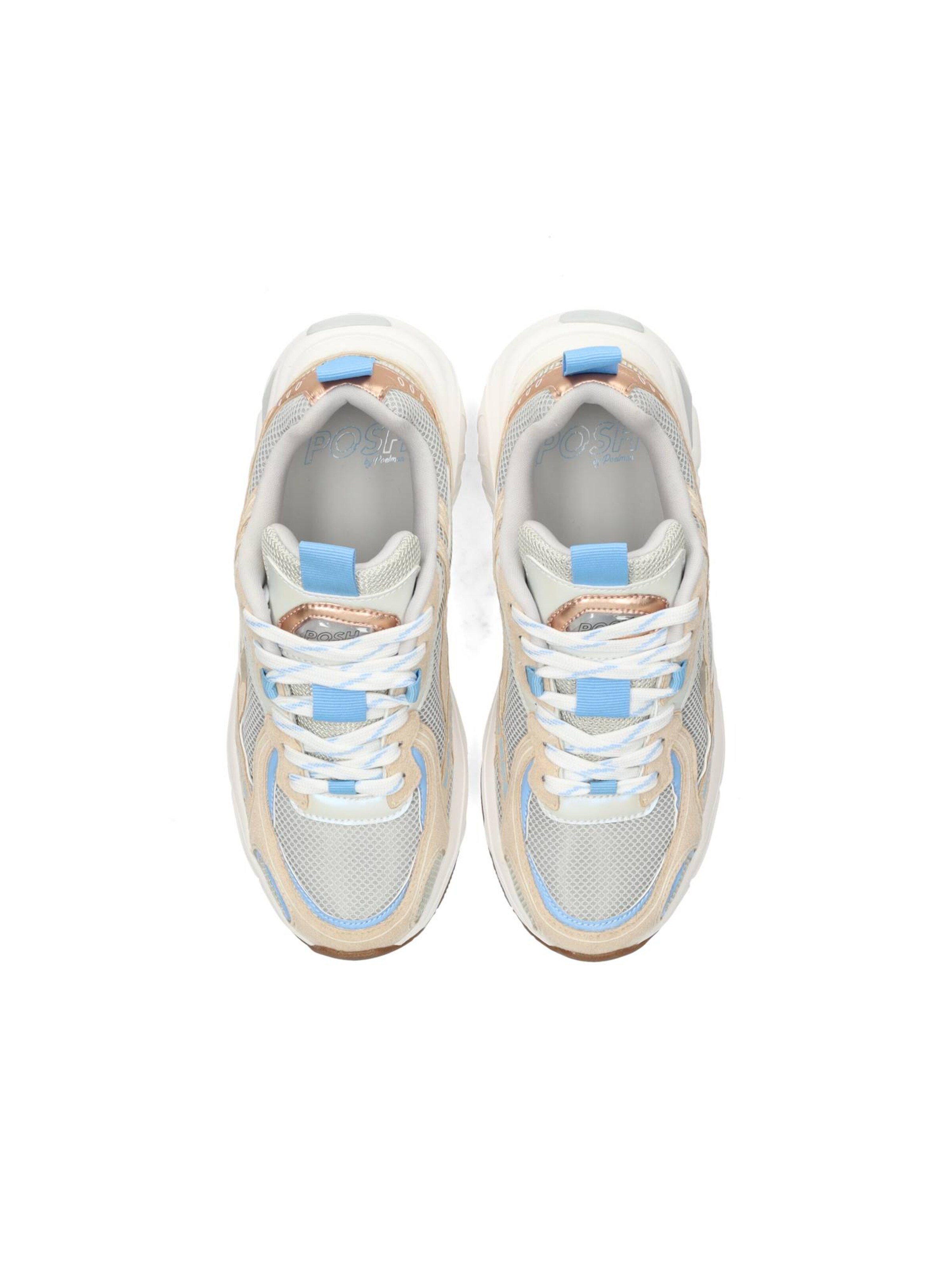 POSH by Poelman Sneakers laag 'Harper' in Wit