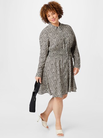smėlio River Island Plus Palaidinės tipo suknelė