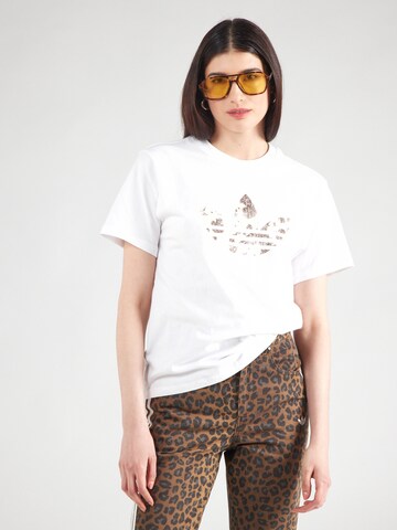 Maglietta 'TRF' di ADIDAS ORIGINALS in bianco: frontale