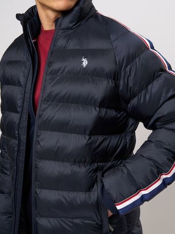 U.S. POLO ASSN. Tussenjas 'Thor' in Blauw