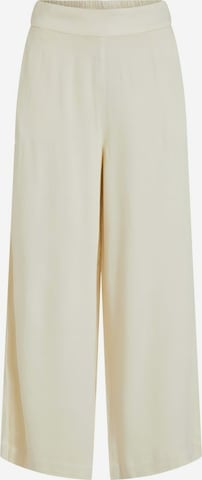 VILA Wide leg Pants 'Fanza' in White: front