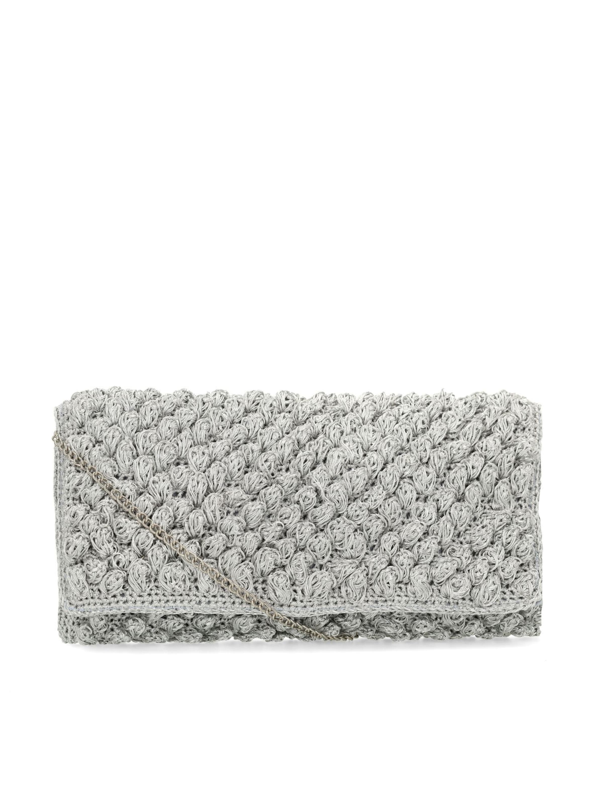 MANFIELD Clutch in de kleur Pastelgroen, Productweergave