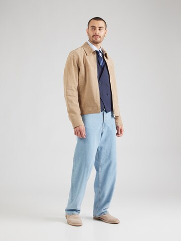 Veste mi-saison 'H-Malbano5' BOSS en beige