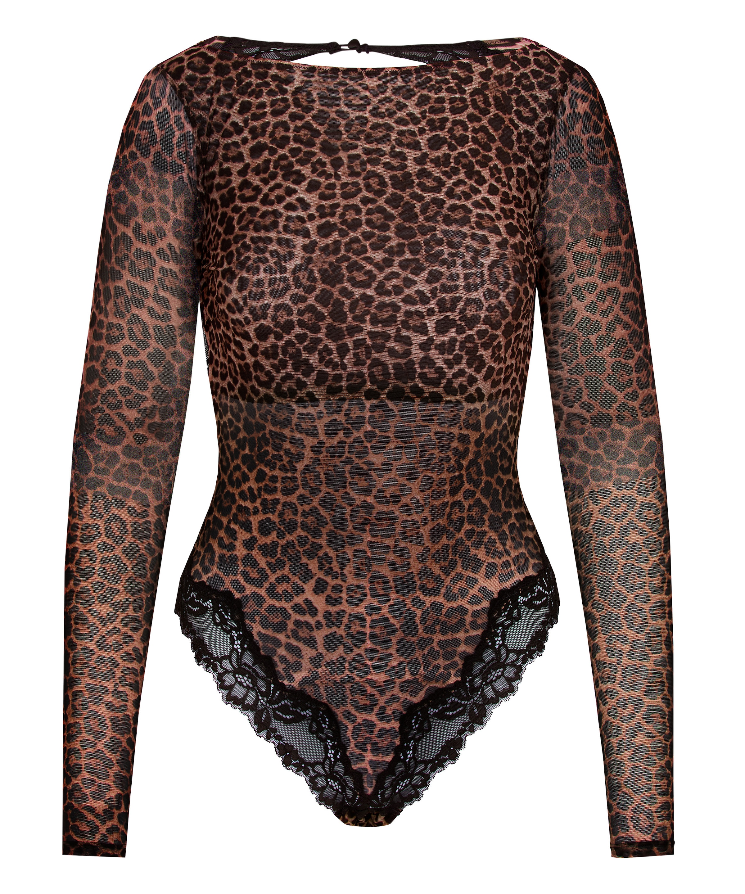 Hunkemöller Body 'Gabrielle' in Schwarz: Vorderseite
