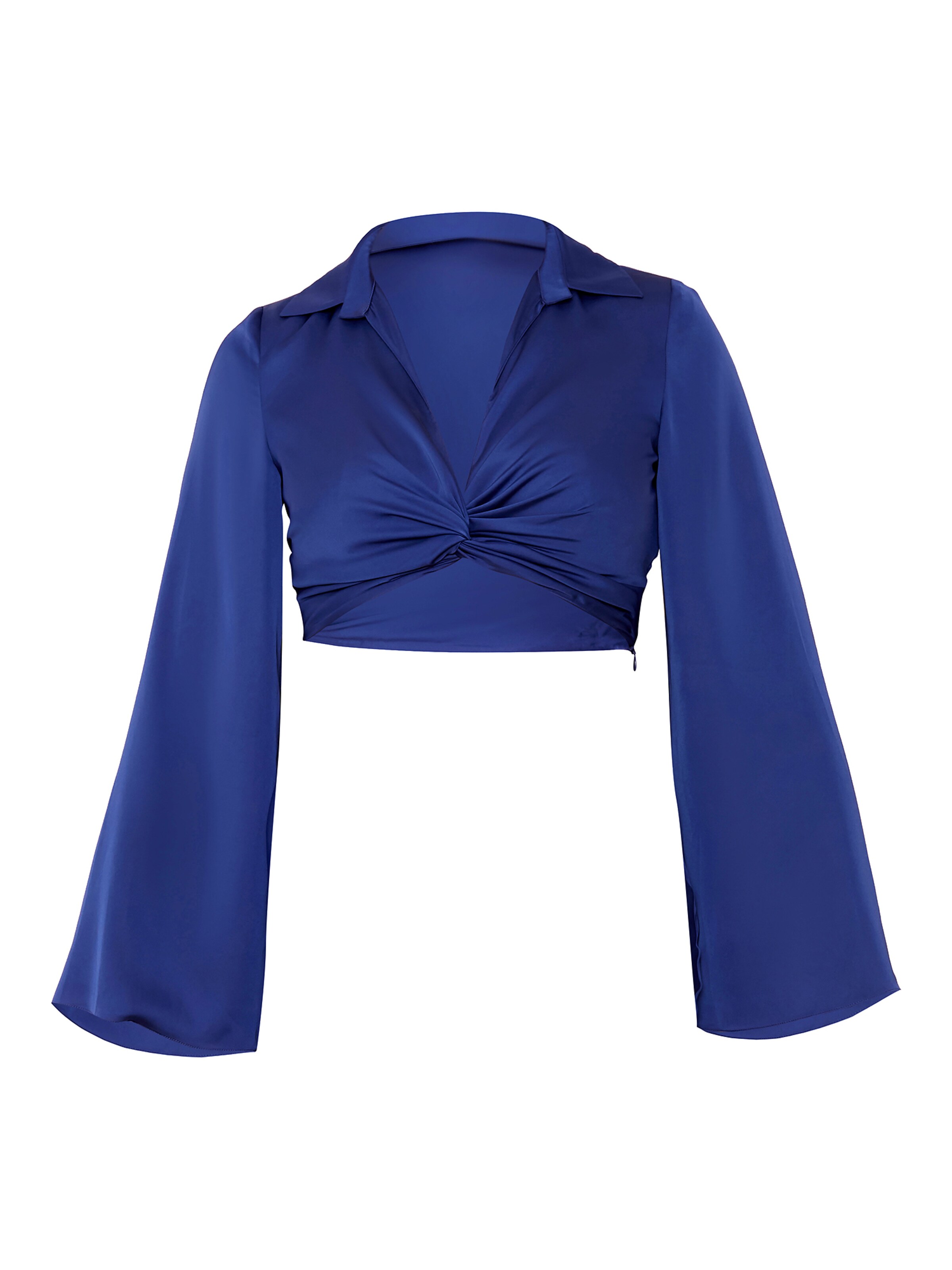 Chi Chi London Μπλούζα σε μπλε: μπροστά