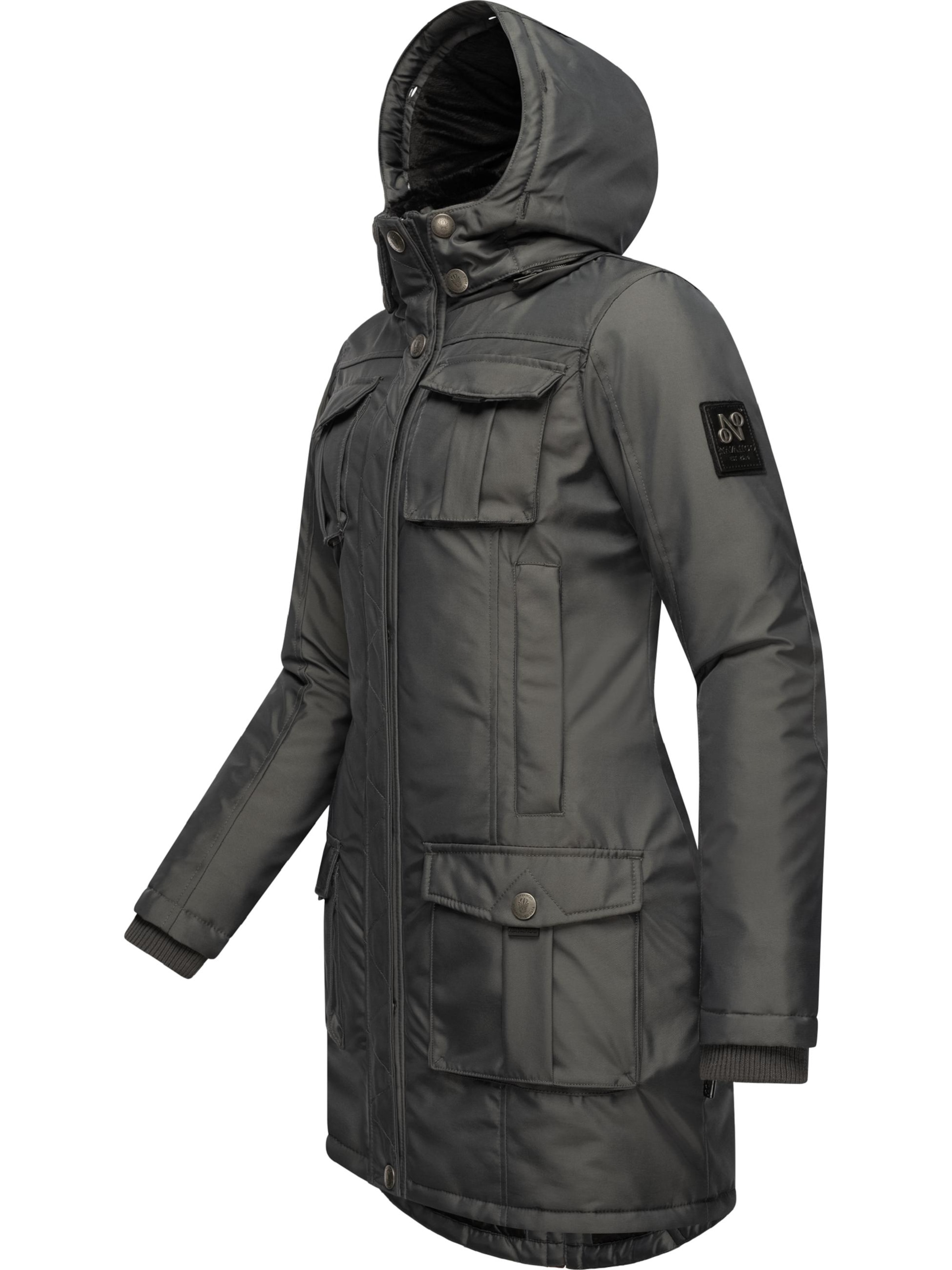 NAVAHOO Λειτουργικό μπουφάν 'Tiniis' σε γκρι