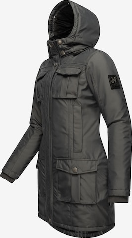 NAVAHOO Weatherproof jacket 'Tiniis' in Grey