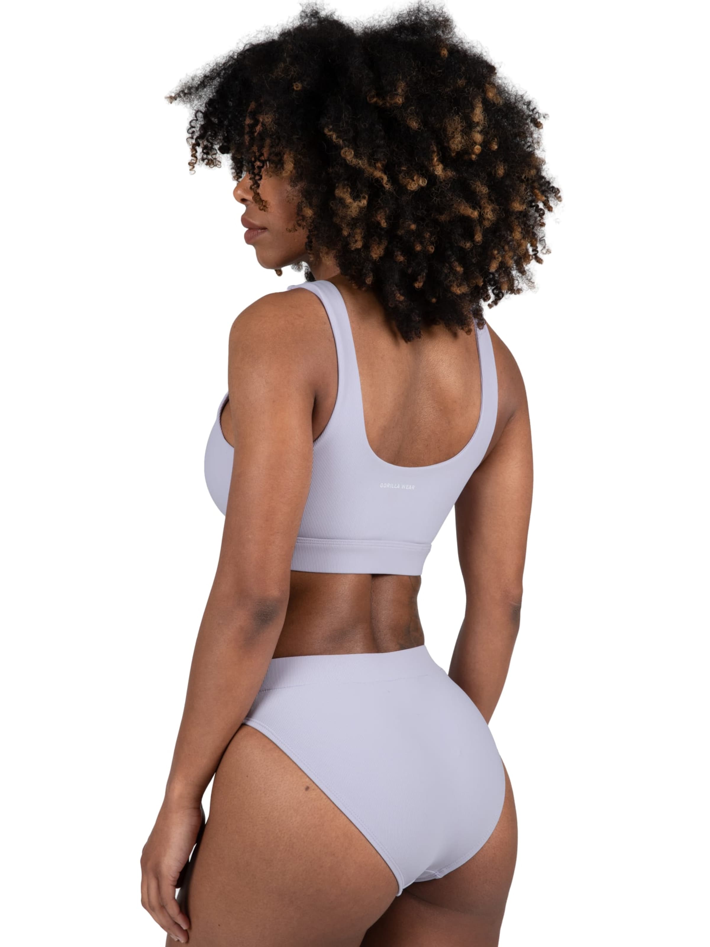 Bustino Top per bikini 'Summerville ' di Gorilla Wear in lilla