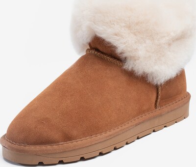 Gooce Sniega apavi 'Fury', krāsa - brūns / balts, Preces skats