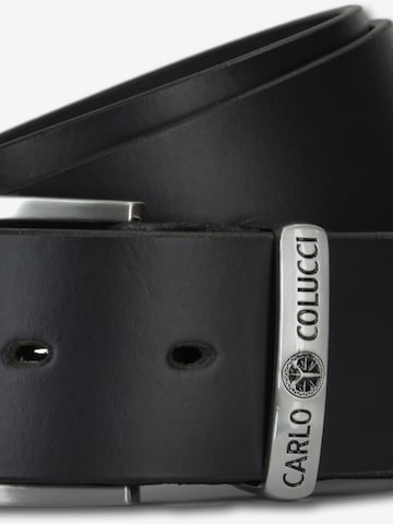 Ceinture 'Ceccoli' Carlo Colucci en noir