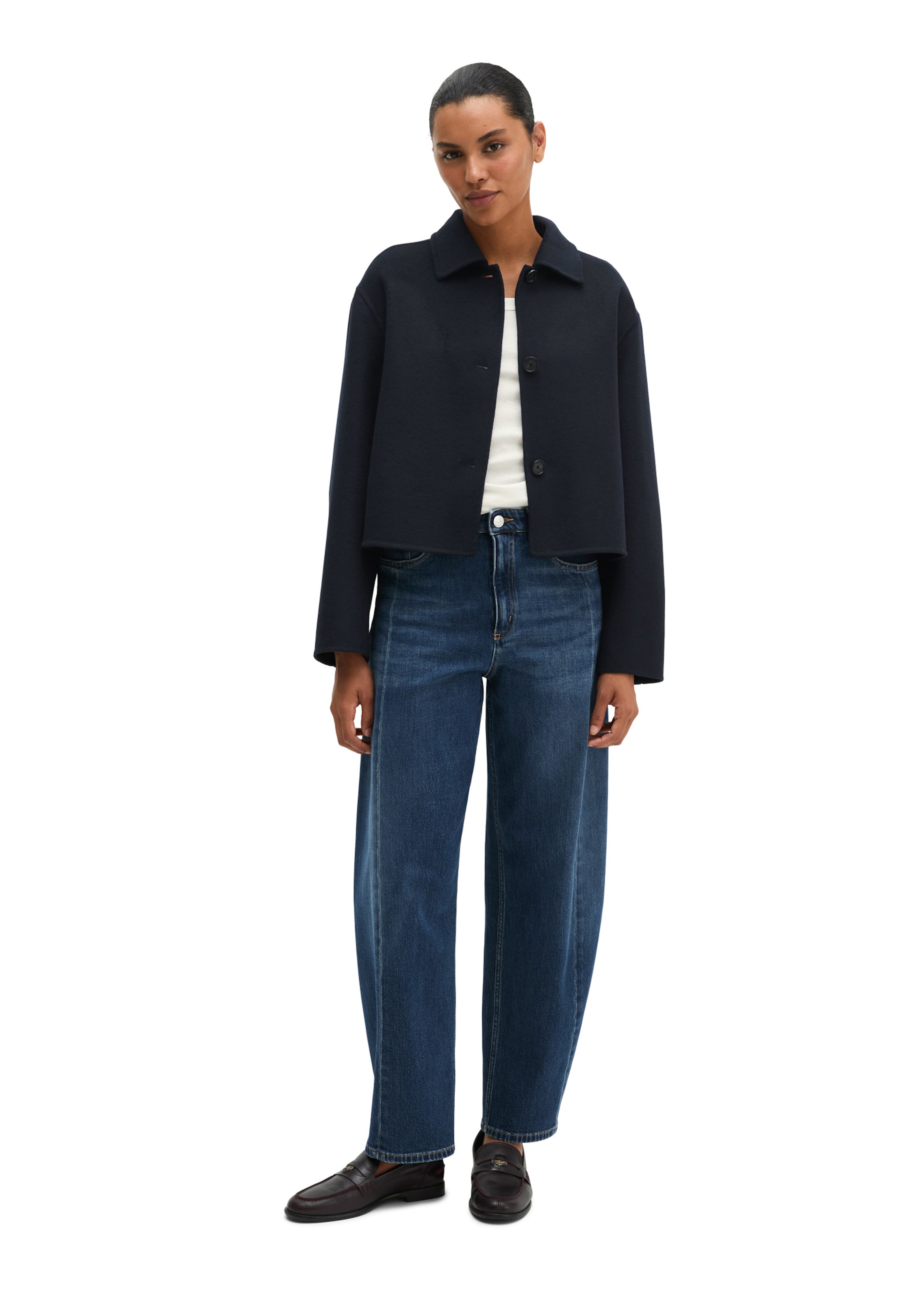 Marc O'Polo Winterjas in Blauw